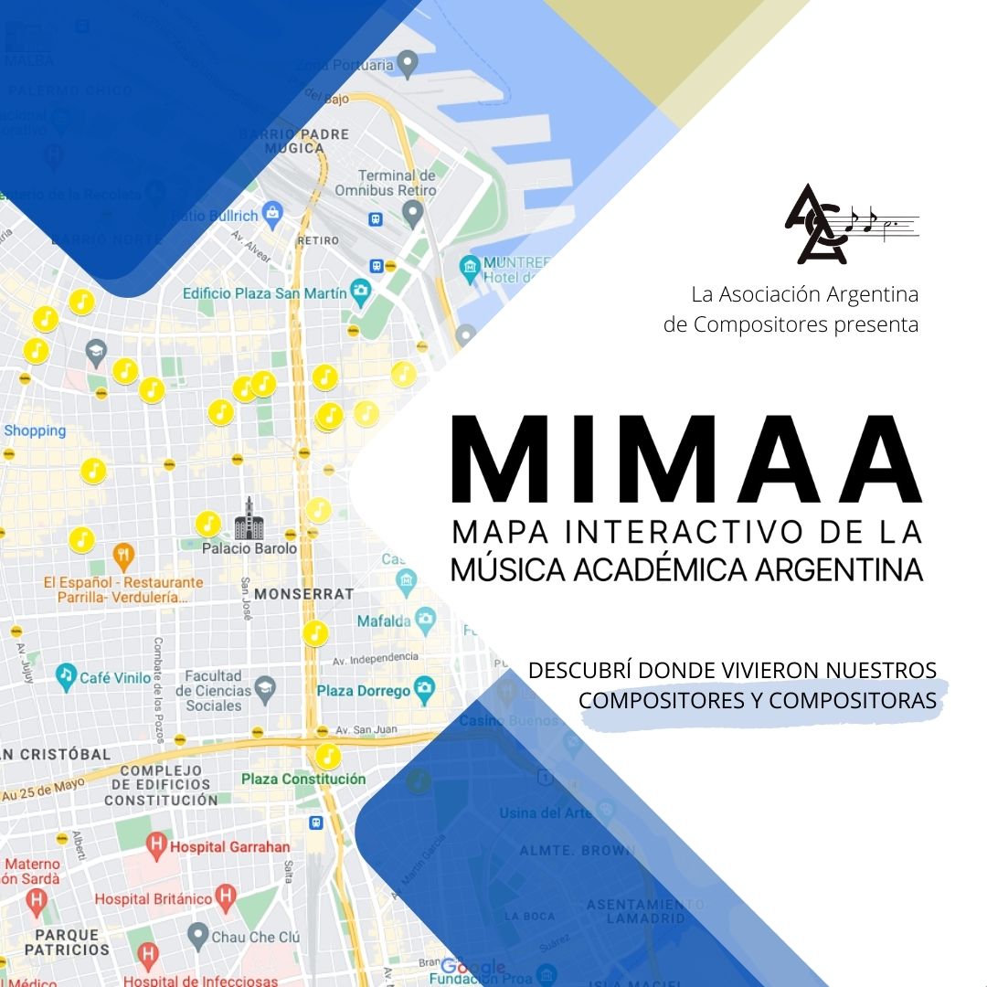 Mapa interactivo de la música académica argentina (MIMAA)